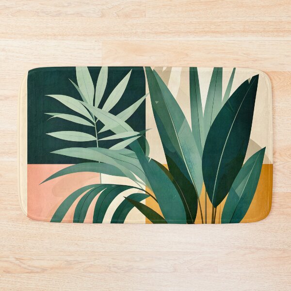 Item preview, Modern Botanical Geometric Shapes designed and sold by Vicky Brago-Mitchell®.
