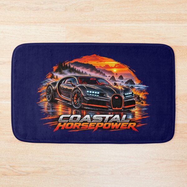 Item preview, Bugatti Chiron Coastal Horsepower T-Shirt designed and sold by TZehrfeldPhotos.