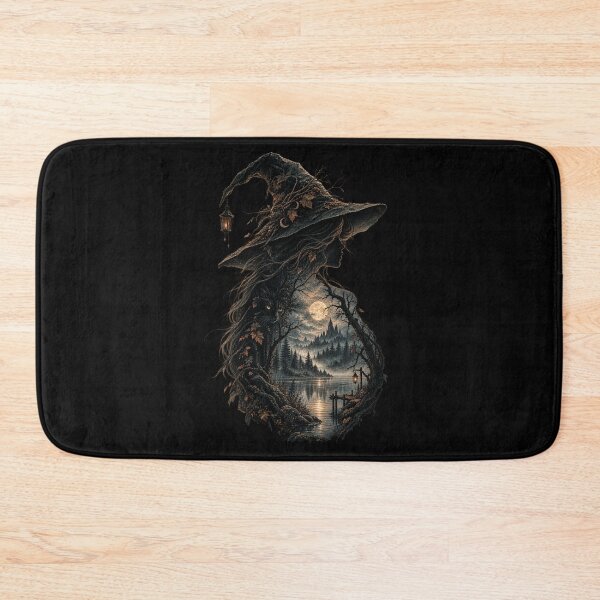 Item preview, Witch of the Moonlit Lake – Gothic Dark Fantasy Design designed and sold by Scarlett-Goods.