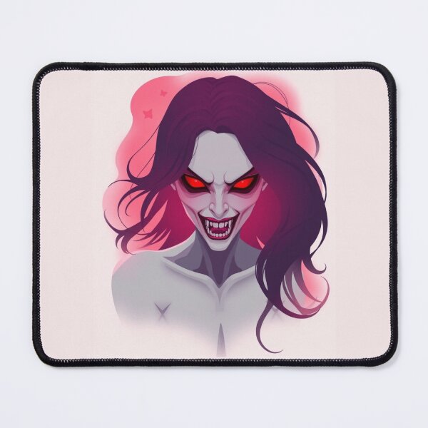 Item preview, Furious Vampire Queen - Glowing Red Eyes Gothic Horror Art designed and sold by ERODED SELF.