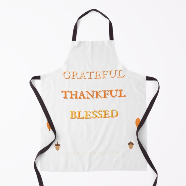 Item preview, Grateful Thankful Blessed - Cute Thanksgiving Design designed and sold by JongoMongo.