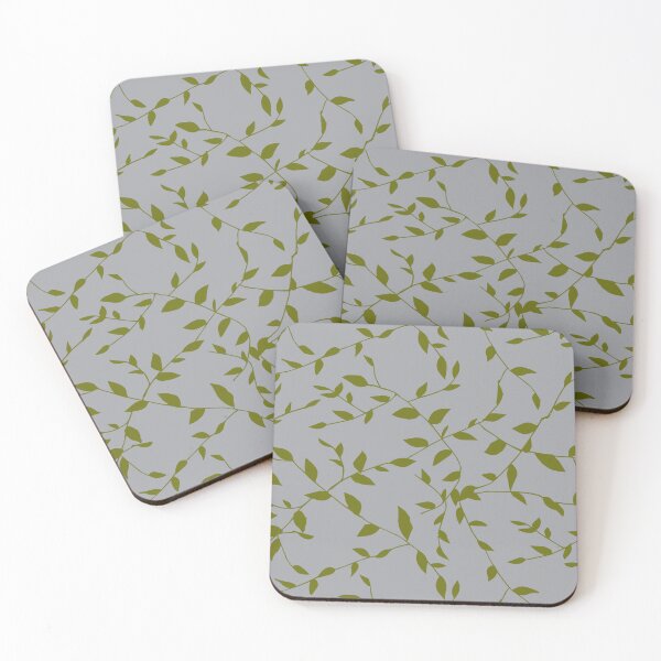 Item preview,  leaf garland silhouette pattern designed and sold by RhoQA.
