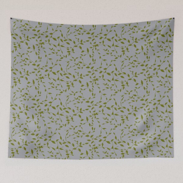 Item preview,  leaf garland silhouette pattern designed and sold by RhoQA.