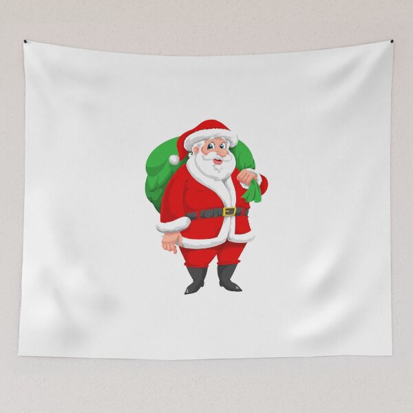 Item preview, Classic Cartoon Santa Claus with Gift Sack designed and sold by Lorets-Designs.