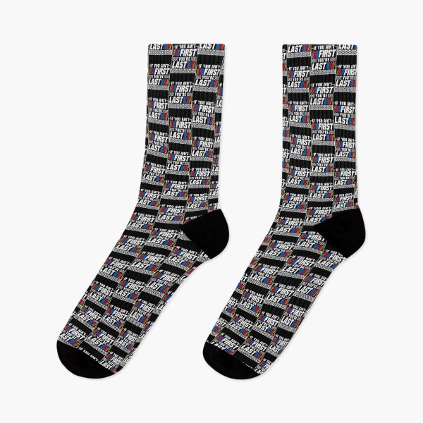 Item preview, If You Ain'T First You'Re Last Motor Car Driver Racer Racing designed and sold by snailslowdance.