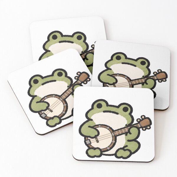 Item preview, Frog with a Banjo designed and sold by chookiebookie.