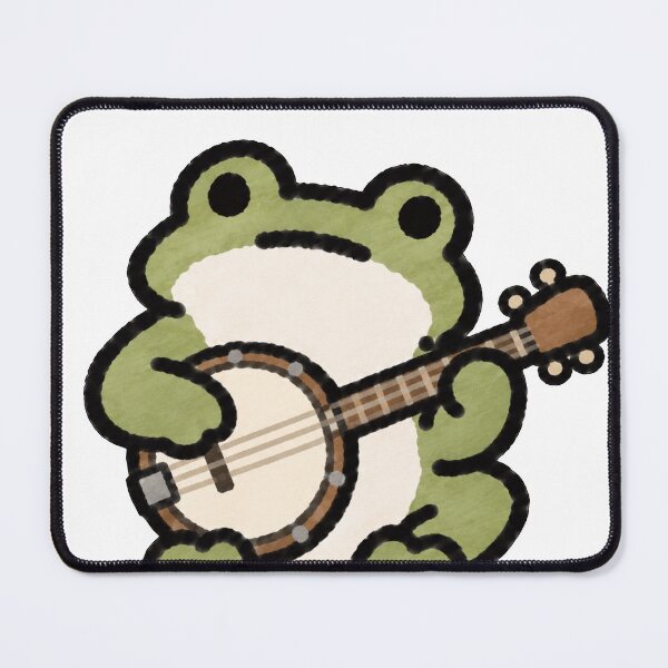 Item preview, Frog with a Banjo designed and sold by chookiebookie.