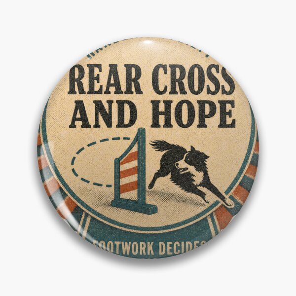 Item preview, Rear Cross Und Hoffen Dog Sport Agility Handling Rosette designed and sold by BoosterShop.
