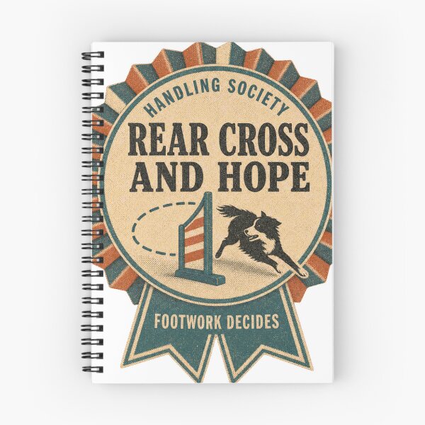 Item preview, Rear Cross Und Hoffen Dog Sport Agility Handling Rosette designed and sold by BoosterShop.