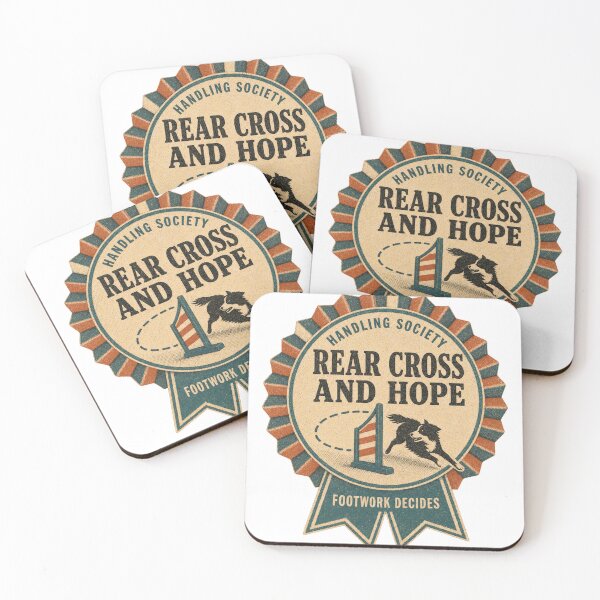 Item preview, Rear Cross Und Hoffen Dog Sport Agility Handling Rosette designed and sold by BoosterShop.