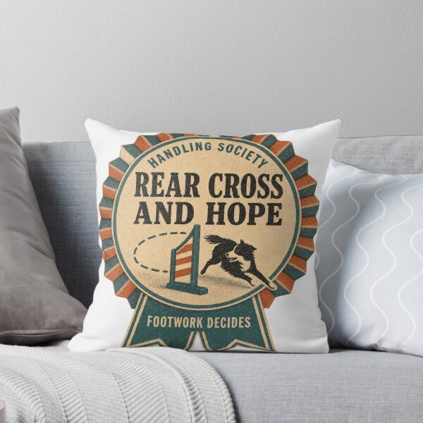 Item preview, Rear Cross Und Hoffen Dog Sport Agility Handling Rosette designed and sold by BoosterShop.