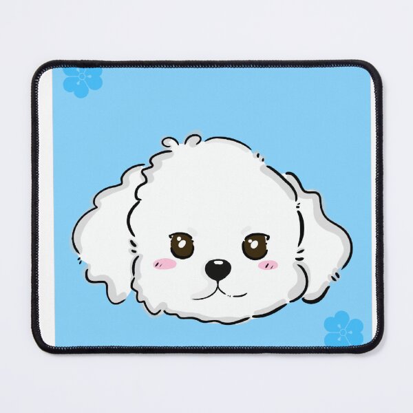 Item preview, White puppy design designed and sold by De Luna.