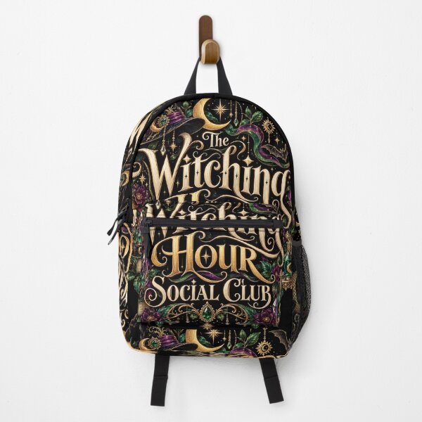 Item preview, The Witching Hour Social Club | Gothic Witch Halloween Magic, Moon & Spellbook Fantasy Design designed and sold by K3DreamKreations .