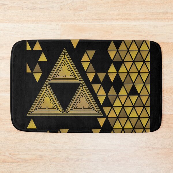Item preview, triforce with a triangle pattern designed and sold by samuzai.