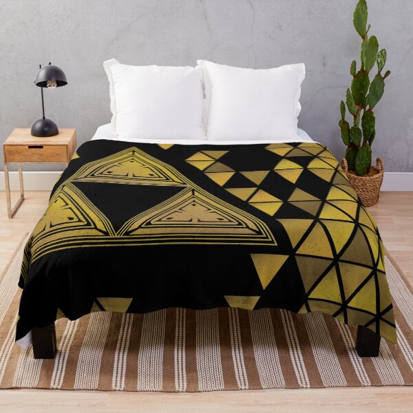 Item preview, triforce with a triangle pattern designed and sold by samuzai.
