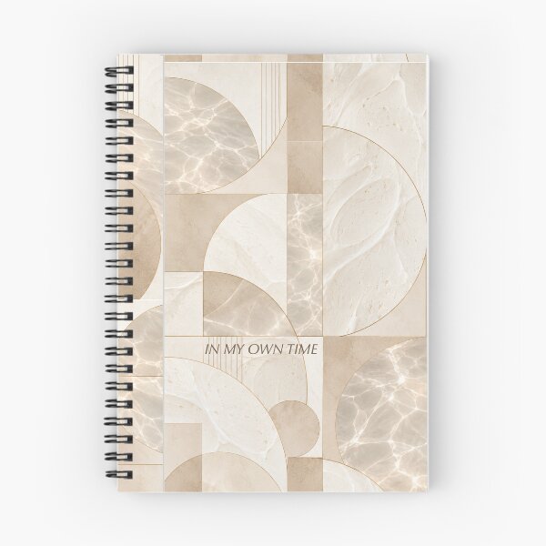 Item preview, In My Own Time | Modern Abstract Marble Geometric Art Print designed and sold by aztrends.
