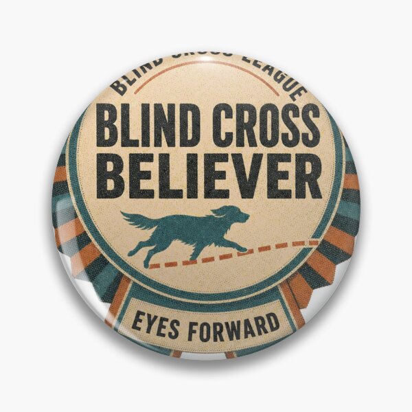 Item preview, Blind Cross Convinced Dog Sports Agility Handling Rosette designed and sold by BoosterShop.