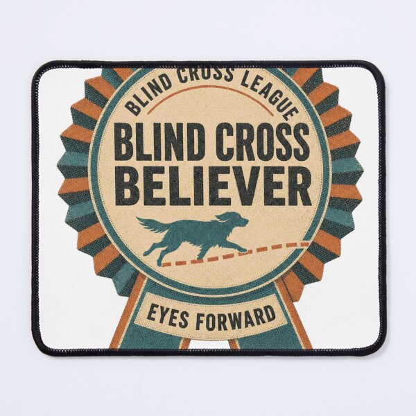 Item preview, Blind Cross Convinced Dog Sports Agility Handling Rosette designed and sold by BoosterShop.