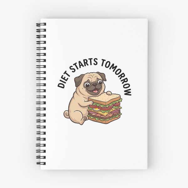Item preview, Diet Starts Tomorrow designed and sold by RetroCraft2.