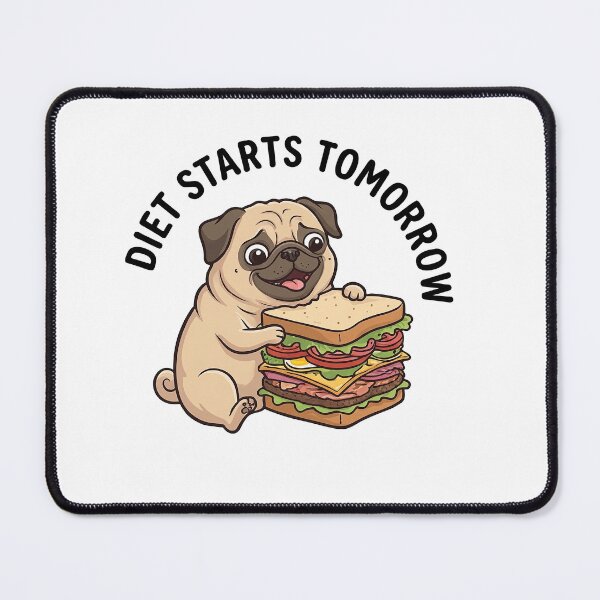 Item preview, Diet Starts Tomorrow designed and sold by RetroCraft2.