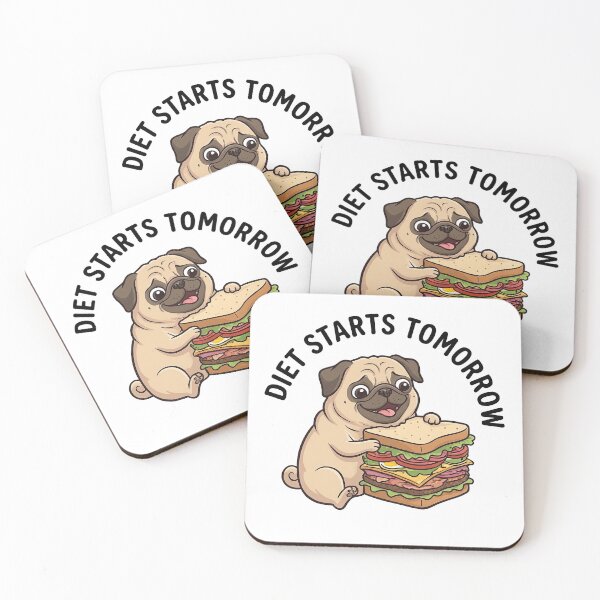 Item preview, Diet Starts Tomorrow designed and sold by RetroCraft2.