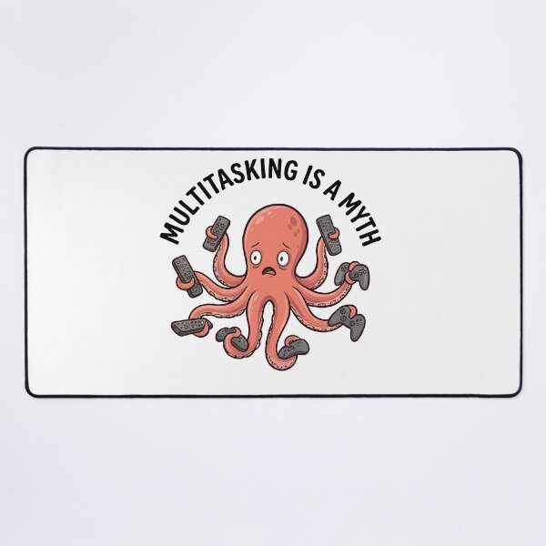 Item preview, Multitasking is a myth designed and sold by RetroCraft2.