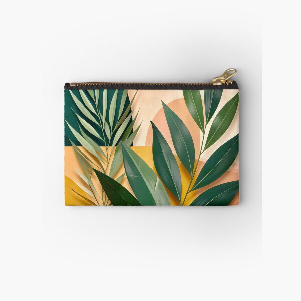 Item preview, Geometric Leaf Composition  designed and sold by Vicky Brago-Mitchell®.