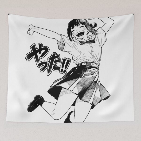 Item preview, Celebration Anime Girl Jumping designed and sold by chookiebookie.