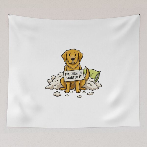 Item preview, The cushion stared it designed and sold by RetroCraft2.