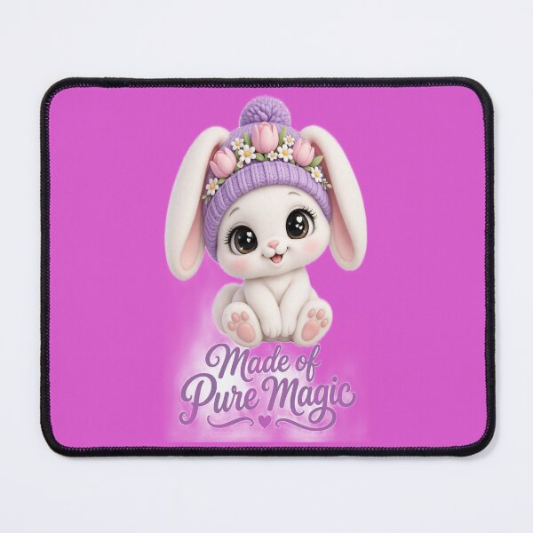 Item preview, Made Of Pure Magic Cute Baby Bunny Art designed and sold by VICTORY LIBERTY .