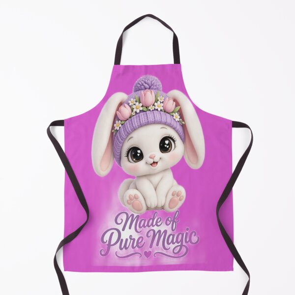 Item preview, Made Of Pure Magic Cute Baby Bunny Art designed and sold by VICTORY LIBERTY .