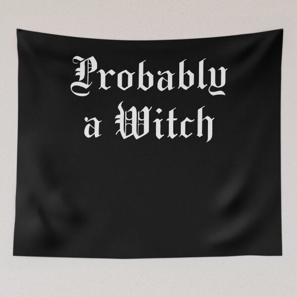 Item preview, Probably A Witch Shirt Gothic Halloween designed and sold by Alzasshop.