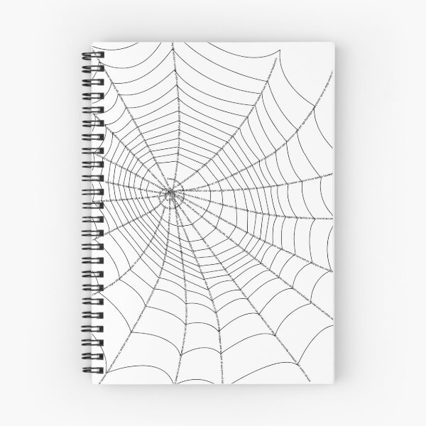 Item preview, Minimalist Spider Web Made of Text designed and sold by C R E A R T U A.