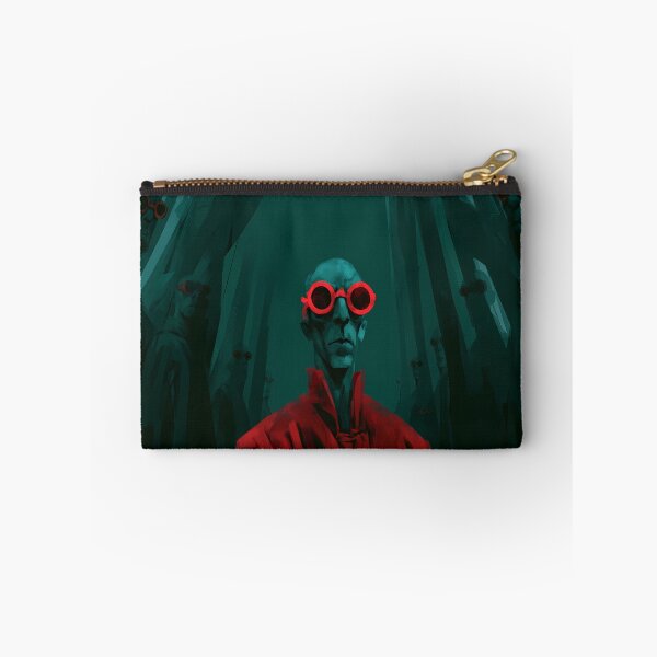 Item preview, Sci-Fi Alien Cultist Orange Goggles Art designed and sold by Lunat1kk.