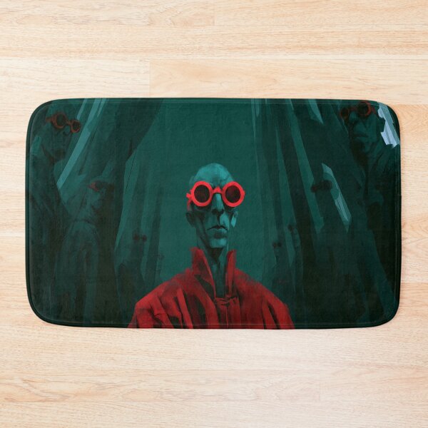 Item preview, Sci-Fi Alien Cultist Orange Goggles Art designed and sold by Lunat1kk.