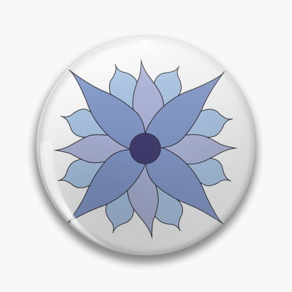 Item preview, Indigo Flower designed and sold by LeavesDesigns.