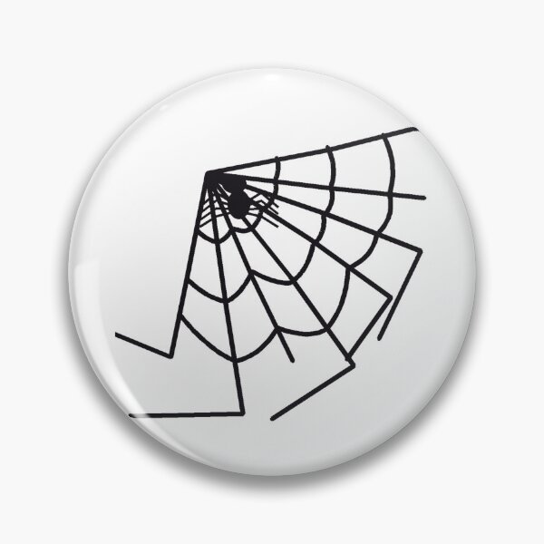 Item preview, Bold Spiderweb Sticker | Graphic Halloween Vinyl Decal | Thick Line Art designed and sold by mryan78.