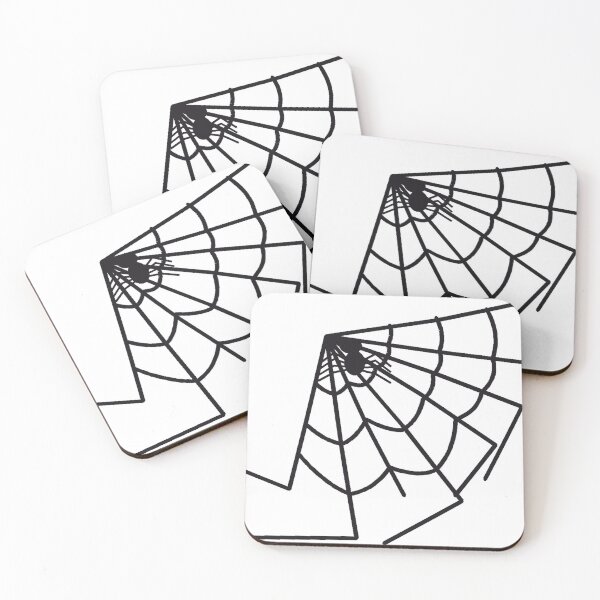 Item preview, Bold Spiderweb Sticker | Graphic Halloween Vinyl Decal | Thick Line Art designed and sold by mryan78.