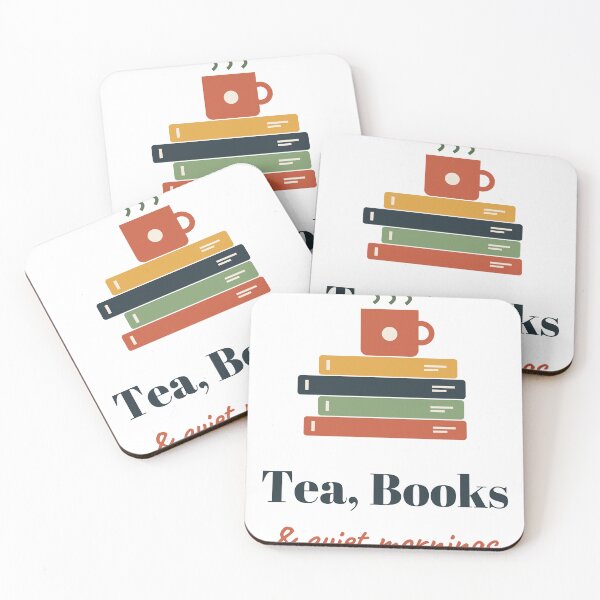 Item preview, Tea, Books and Quiet Mornings designed and sold by Good Little Days.