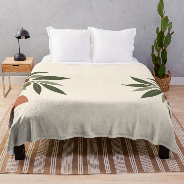 Item preview, Olive Study – Modern Mediterranean Botanical Desk Mat designed and sold by astersgraphics.