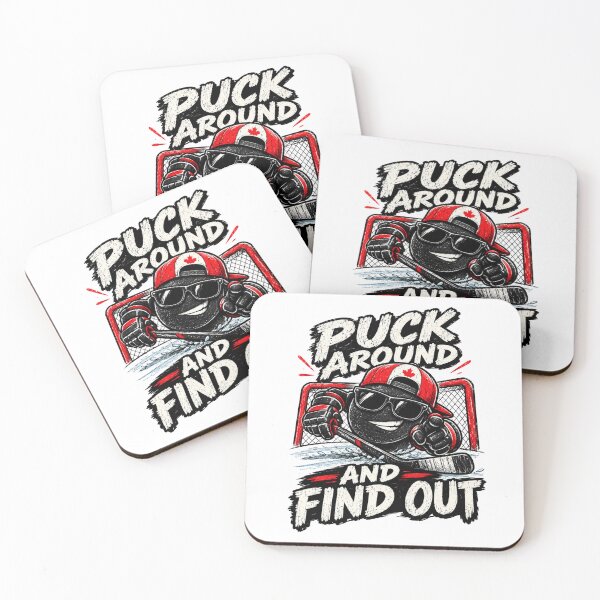 Item preview, PUCK AROUND AND FIND OUT designed and sold by Fantasy Football Company.