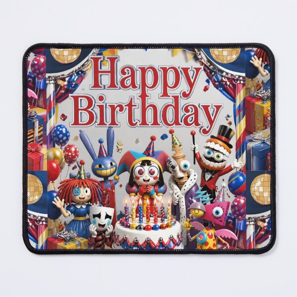 Item preview, Amazing Digital Circus Birthday designed and sold by Imemewell.
