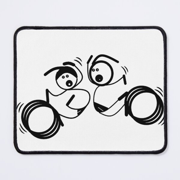 Item preview, stickman rolling designed and sold by Kimmy and Zamiah Art.