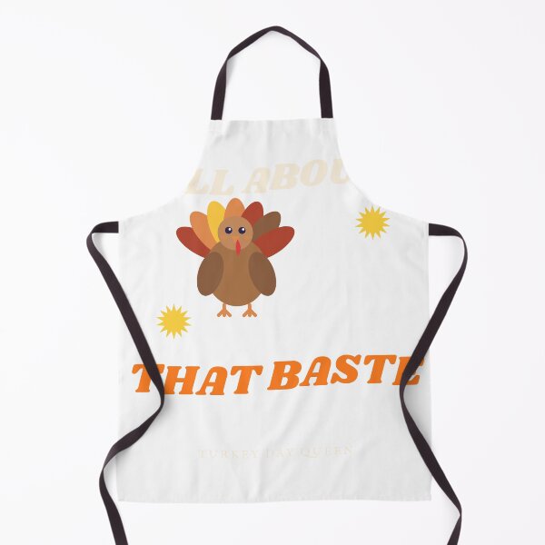 Item preview, All About That Baste - Funny Thanksgiving Turkey Design designed and sold by JongoMongo.