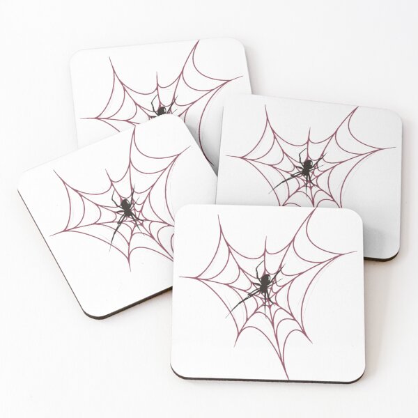 Item preview, Gothic Pink Spiderweb Art designed and sold by Bilgshine.