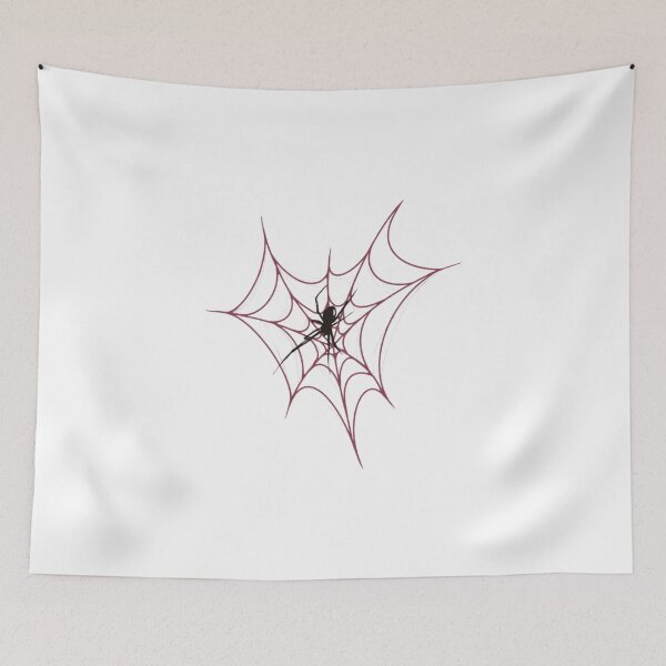 Item preview, Gothic Pink Spiderweb Art designed and sold by Bilgshine.