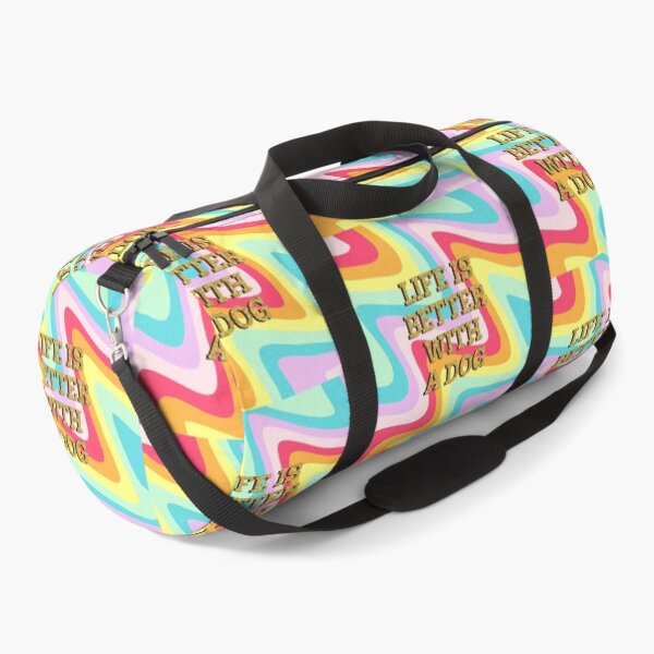 Item preview, Life is better with a dog stripes designed and sold by Ana Gorozpe.
