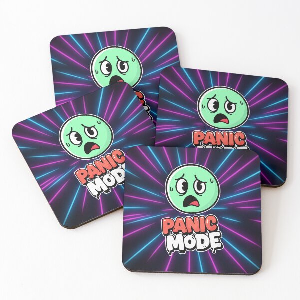 Item preview, Panic Mode Anxious Face Cartoon designed and sold by Taridesign.