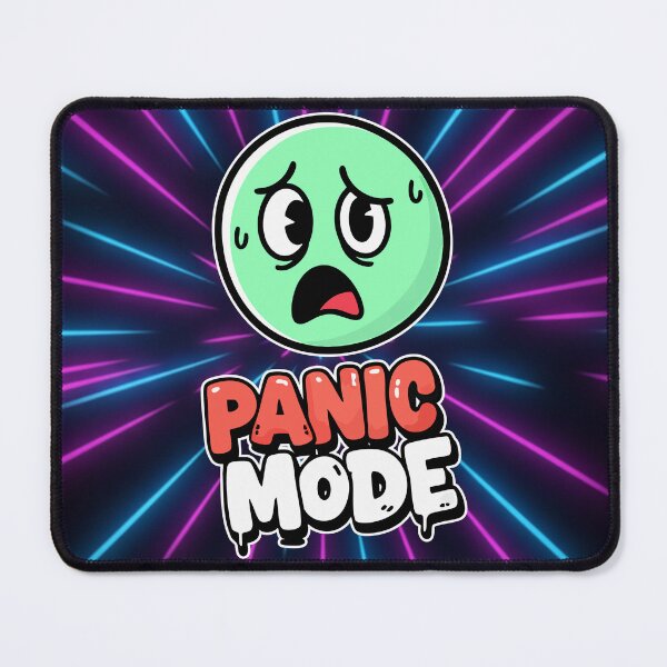 Item preview, Panic Mode Anxious Face Cartoon designed and sold by Taridesign.