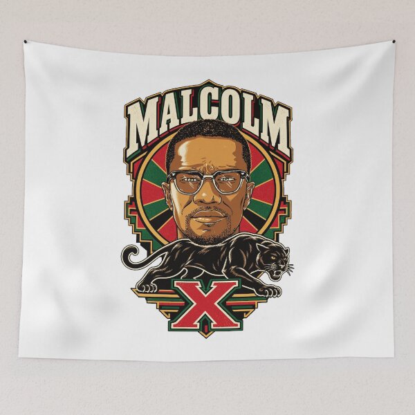 Item preview, Malcolm X designed and sold by tambustore.